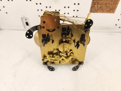 Antique FHS Westminster Chime Clock Movement For Parts or Repair
