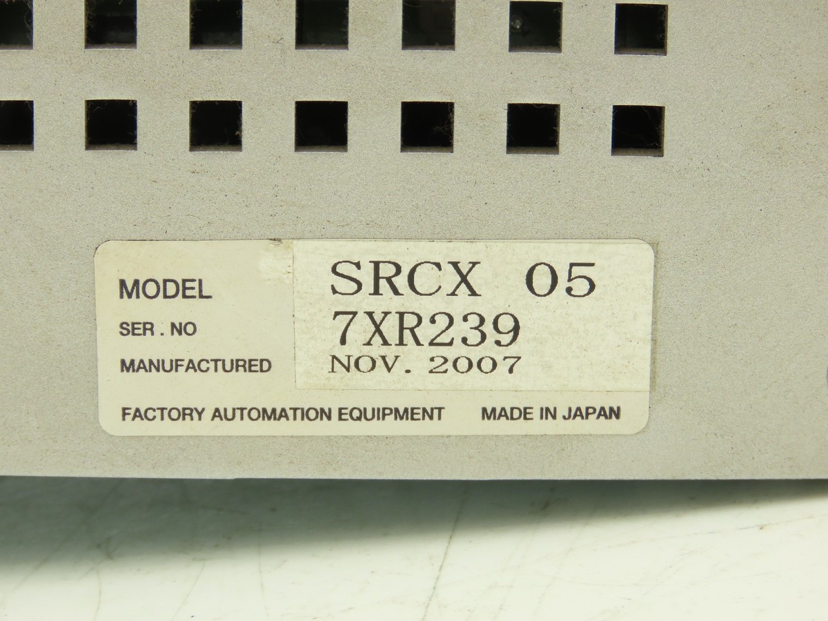 Yamaha SRCX 05 Robot Controller Factory Automation Equipment | eBay