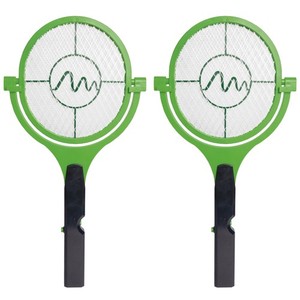 Elektrische Fliegenklatsche Extra Stark,2 In 1 Fliegenfänger 3000V - Foto 2