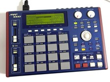 AKAI professional MPC1000 Blue Sampler with Power Cable Tested  Working Used