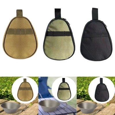 Camping TableWare Storage Bag Outdoor Castlery Bag Accessoires Reißverschluss