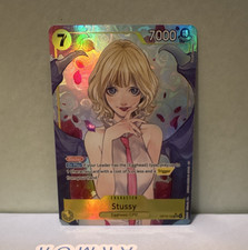 One Piece Stussy OP13-110 Alternate Art Rare Foil Character