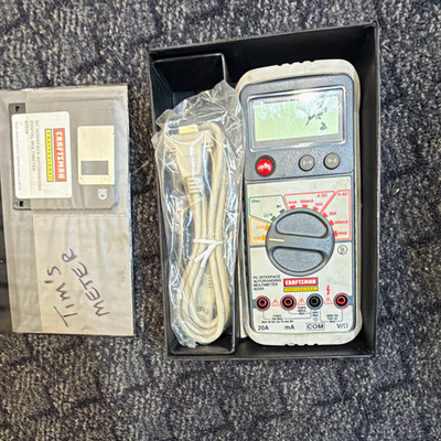 Craftsman Professional 82324 Auto-Ranging PC Interface DMM 3999 Count 600V