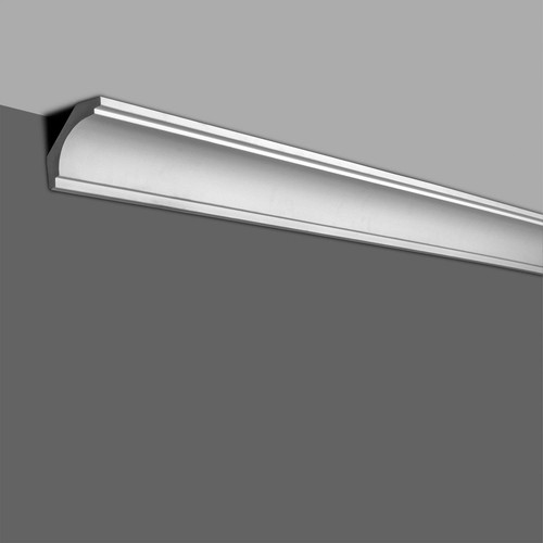 2-3/8 in. x 2-3/8 in. x 94-1/2 in. Plain Polyurethane Crown Moulding Pro Pack... - Picture 5 of 5