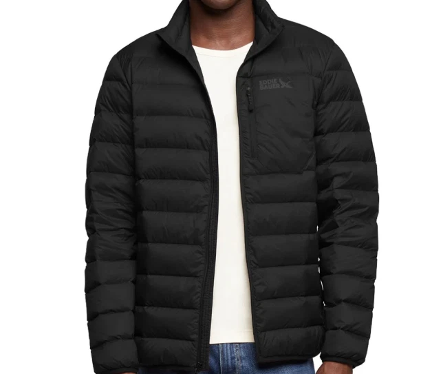 NEW Eddie Bauer Men;s 650 Down Lightweight Puffer Packable Jacket Black M-3XL
Opens in a new window