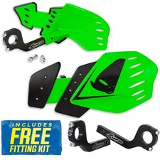 UFO Universal Guardian Green Motocross and Enduro Handguards PM01656-026