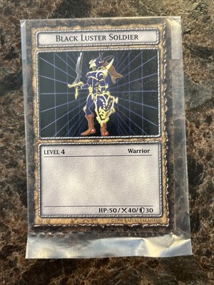 Yugioh! Dungeon Dice Monsters DDM B4-02 Black Luster Soldier Figure And Card 