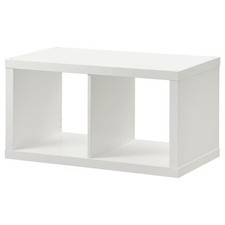 IKEA KALLAX Scaffale 77x41 cm - Libreria Scaffale a Parete Portaoggetti Bianco 77x41 cm