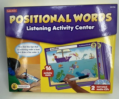 Lakeshore Positional Words Listening Activity Center Brand New Good Condition