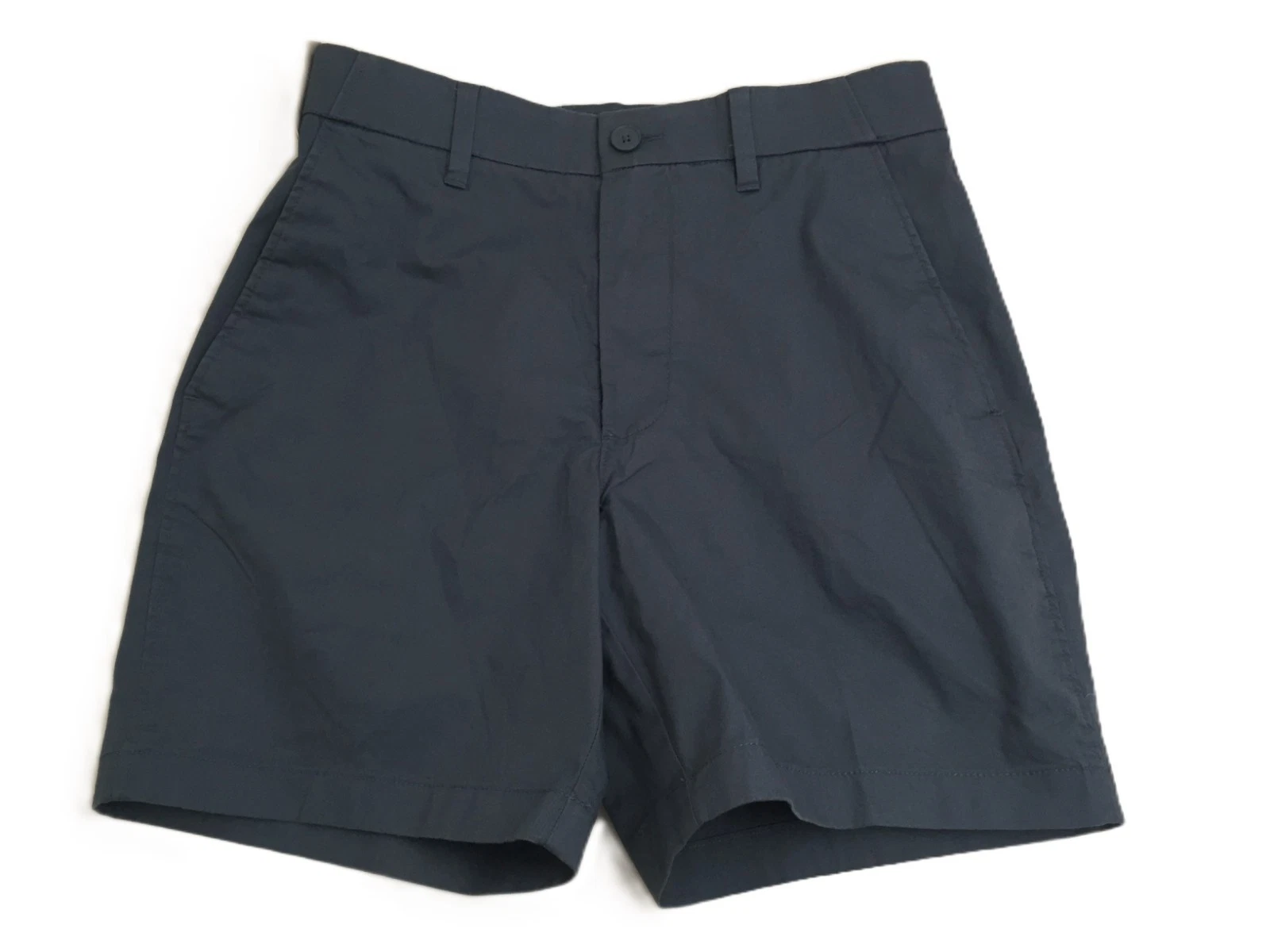 Autograph Men's Chinos Shorts Air Force Blue Regular Fit Moisture Wicking New