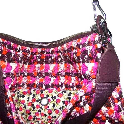 NWT VERA BRADLEY HOUNDS TOOTH TWEED PRINT ONLY CARSON CROSS BODY BAG - Picture 7 of 14