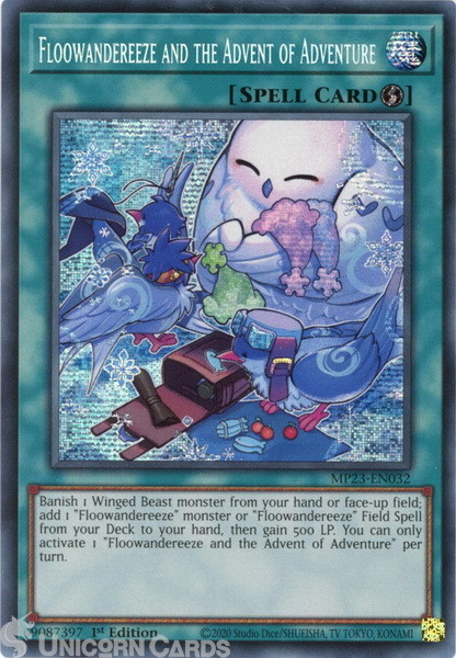 MP23-EN032 Floowandereeze and the Advent of Adventure :: Prismatic Secret Rare 1