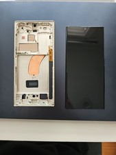 Samsung S23 Ultra Dynamic AMOLED Screen With Touch Digitizer Frame FOR PARTS 