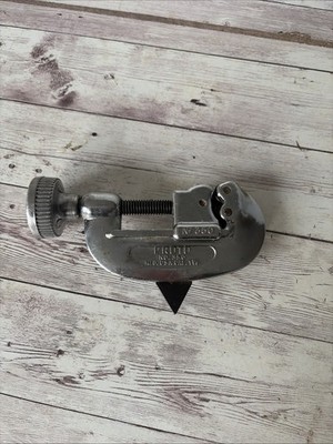 Proto 350 1 1/8 Schlauch Rohrschneider Sanitär Mechaniker Bremsleitung Werkzeug Chrom USA