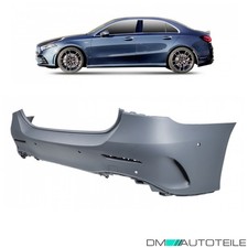 Stoßstange hinten grundiert passt für Mercedes A-Klasse Limousine V177 ab 2019