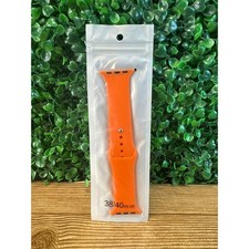 New Orange Silicone Smart Watch Band NWT Adult Watch Band 38/40 mm Gift
