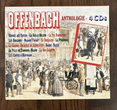 Offenbach Anthologie 4 CD Boxed Set Volumes 1-4 - MINT!