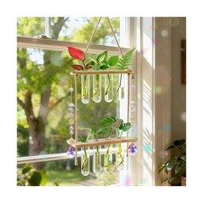 Hanging Propagation Stations with Crystal Suncatchers Glass Wal... FAST USA SHIP