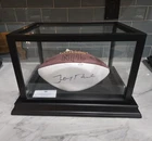 Jerry Rice Autographed Signed Wilson NFL Leather White Panel Football w/Case COA