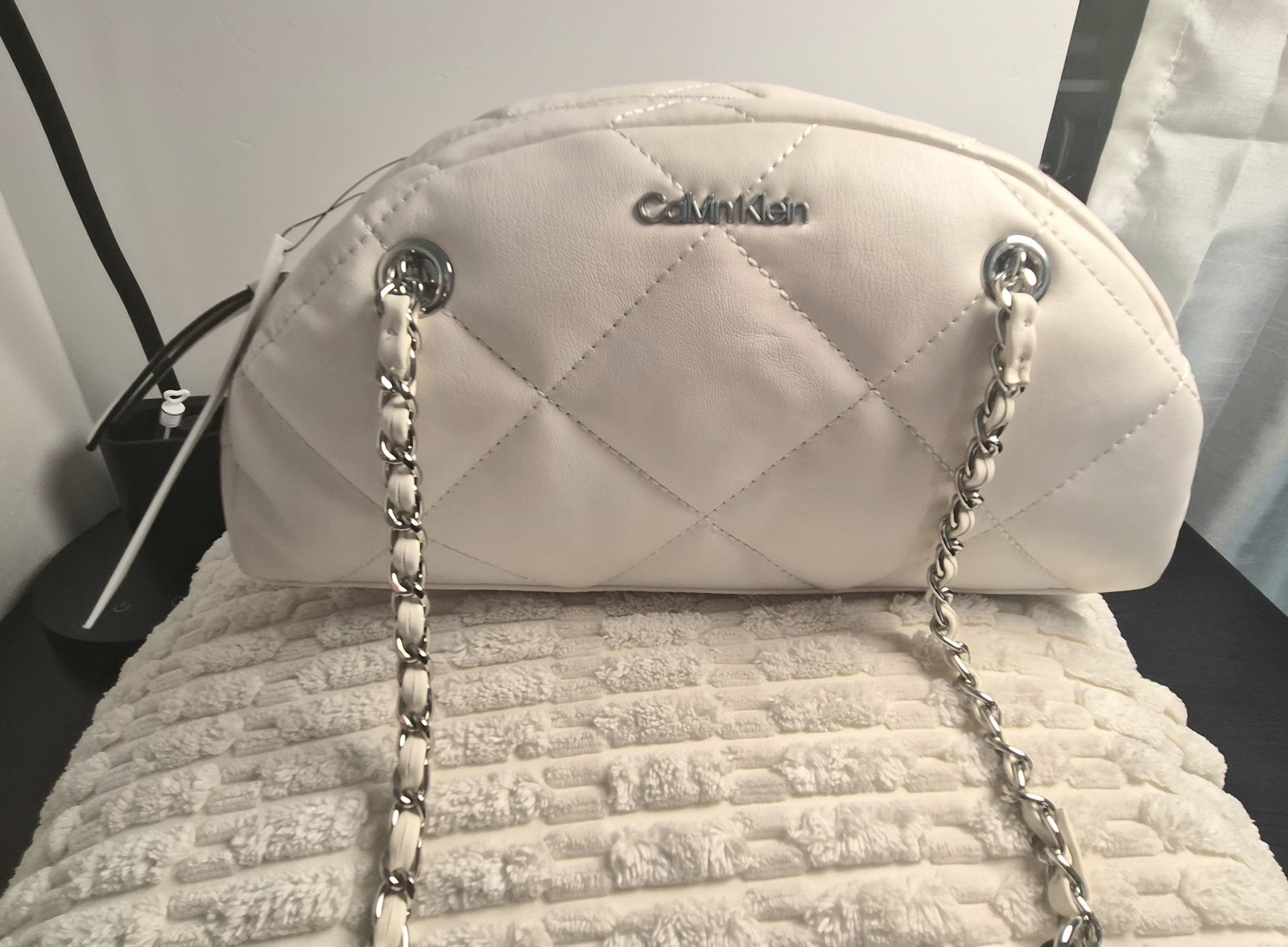 Calvin Klein Quilted Shoulder Bag MSRP  — image 12