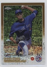 2015 Topps Chrome Update Mega Box Gold Refractor 132/250 David Price #US46 2rd