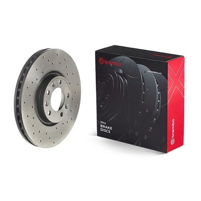 2x BREMBO Bremsscheibe XTRA LINE - Xtra 09.C133.1X für OPEL A18 P1UO COMBO K9 2