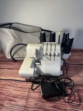 Baby Lock Eclipse Model BLE1DX Serger Machine with Jet Air Threading - READ