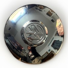 Vintage 10 Vw Beetle Chrome Hubcap - Original 1960s - 70s Oem 10 Dog Bowl