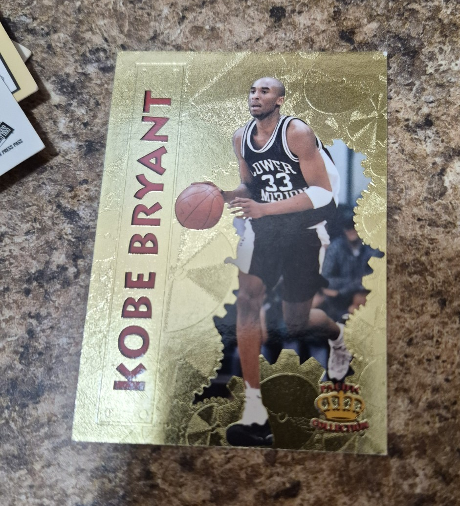 Kobe Bryant NBA Rookie Card Lot Los Angeles Lakers Fleer Pacific 2 Cards 90s