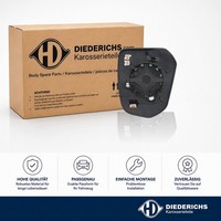 Spiegelglas Aussenspiegel Links Diederichs 1456427 FÜR Ford Ersatzglas Spiegel