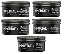 Immortal NYC Cream Pomade Shine/Firm Hold 150ml 5 Pack Iconic Men