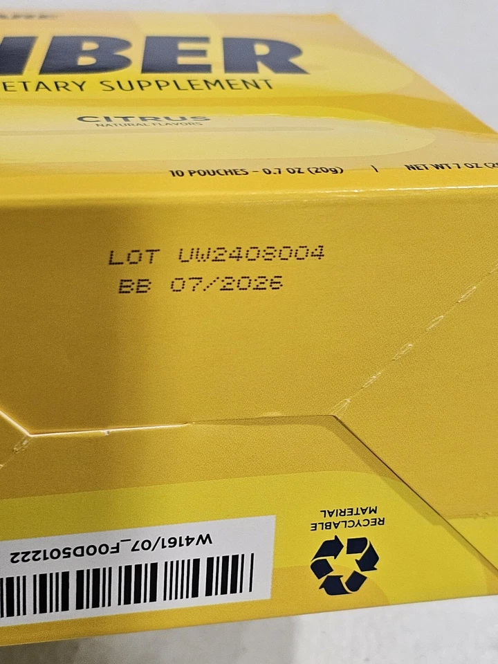 AdvoCare Citrus FIBER - 10 Pouches - NIB! - Image 2 of 4