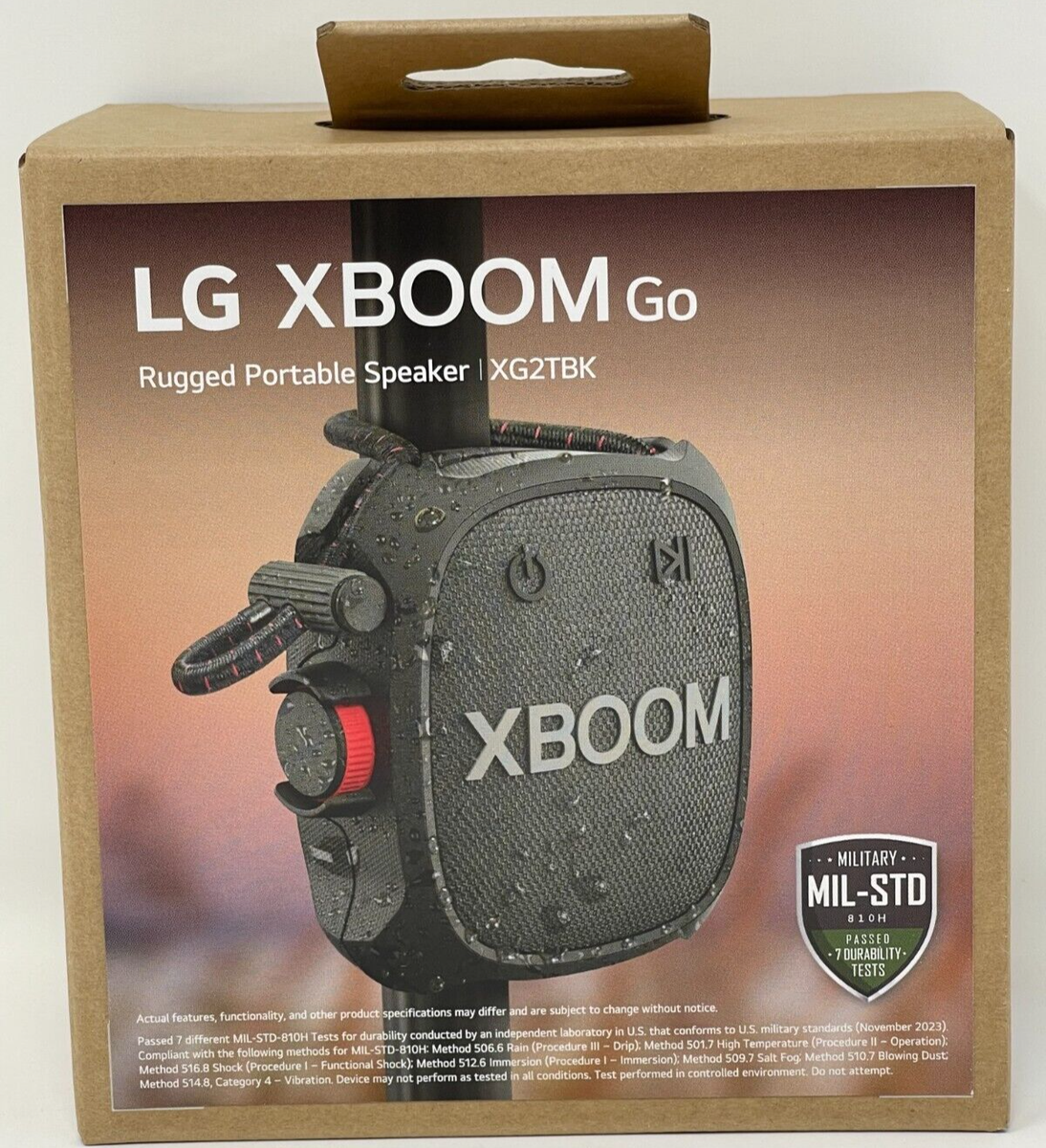 LG XBOOM Go ワイヤレスポータブルスピーカー XG2TBK XG2TBK - XG2TBK | LG South Africa