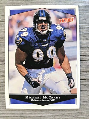 1999 Upper Deck Victory Football Card #25 Michael McCrary  display picture 3