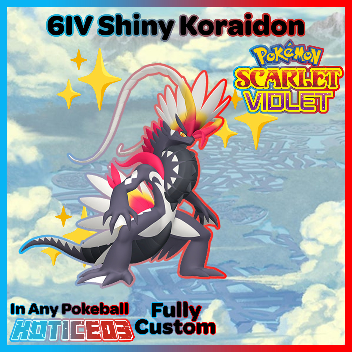 My fan made shiny Koraidon