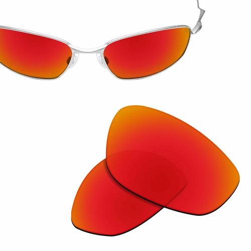 Polarized Replacement Lenses forOAKLEY Whisker Sunglasses Orange Red