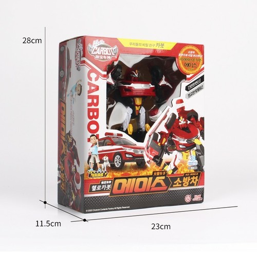 Kids Toy Hello Carbot Rescue 8" Figure Fire Police Car Transform Robot Boy Gift - Picture 28 of 88