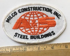 Vintage Milco Construction Company Inc Patch A& S Steel Buildings Florida