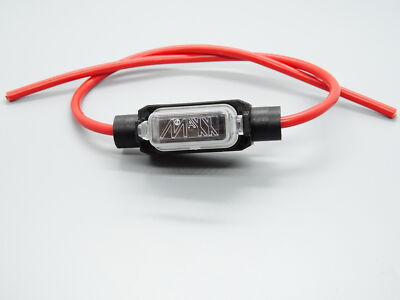 Kabelverbinder Sicherungshalter für Mini Stecksicherungen Wasserdicht mit Kabel