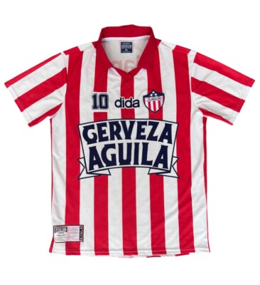 Atletico Junior de Barranquilla 1995 Home Jersey Dida #10 Men's