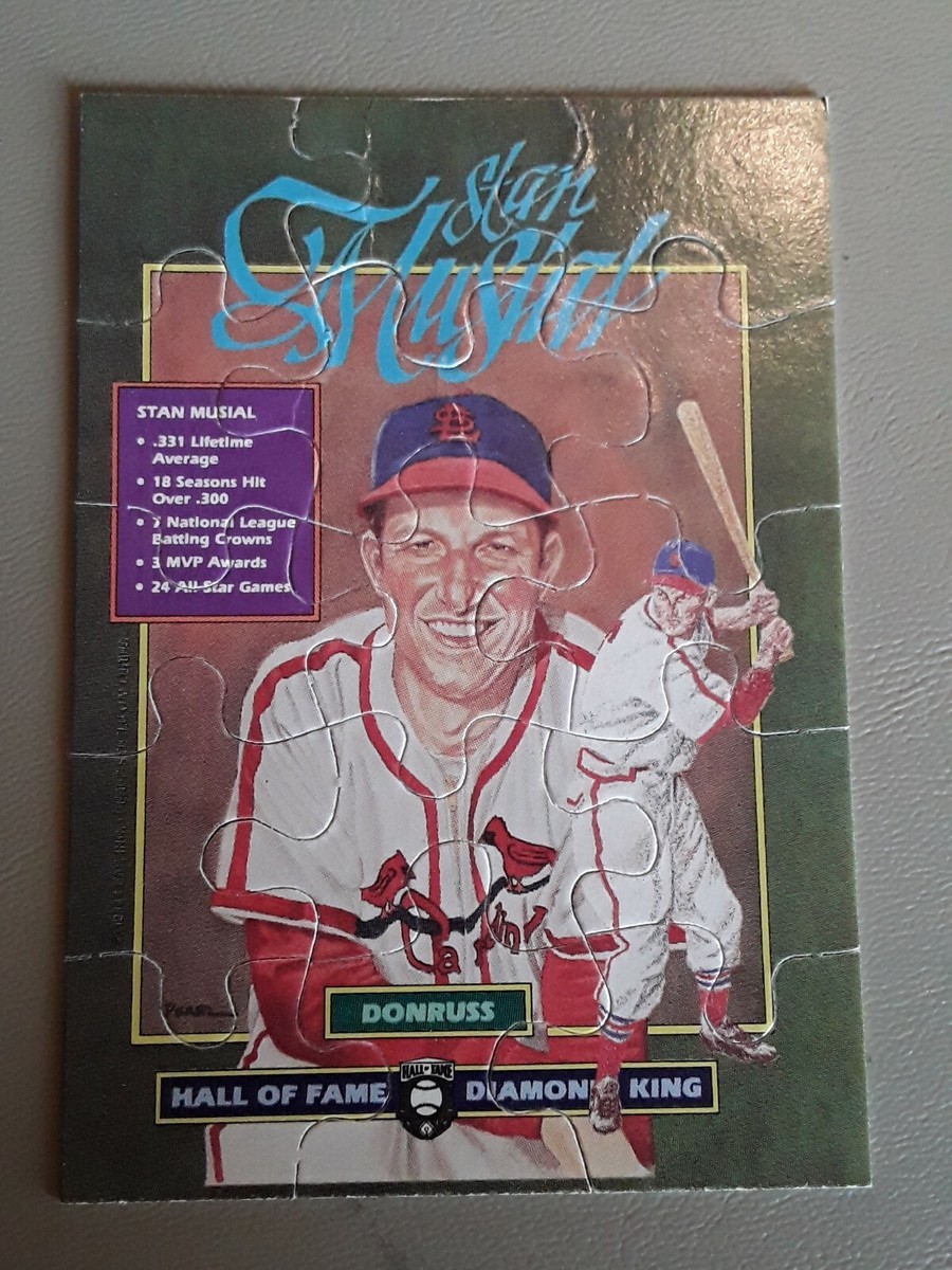 Donruss Baseball Stan Musial Puzzle Card | eBay
