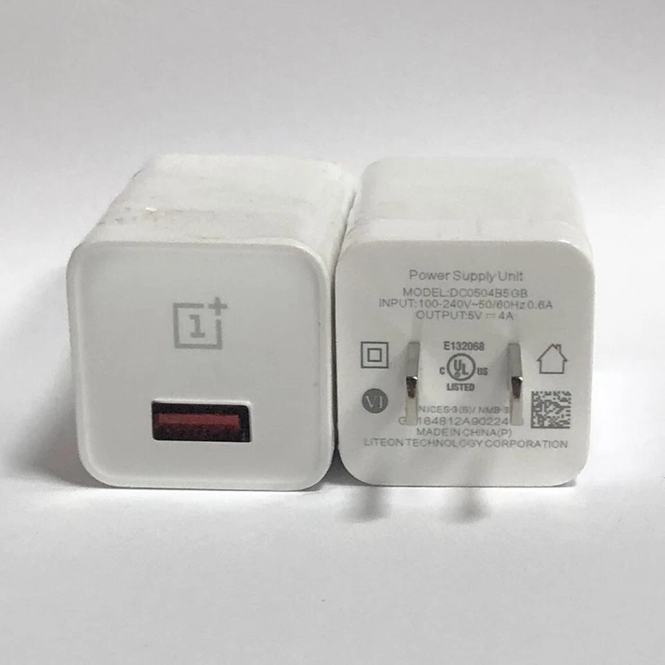 OEM Original OnePlus Dash 4A Fast Charger USB-C Data Cable Kit for 7/7T/6/6T/5/3 - Image 4 of 4