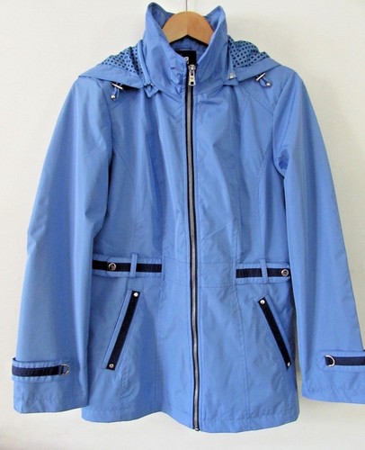 Women Hooded Rain Jacket Coat INTL 