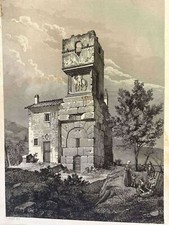 ANTICO INGRESSO DELLA VILLA ADRIANA A TIVOLI ALESSANDRO MOSCHETTI IGNAZIO GIGLI