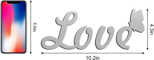 Wall Sticker Live Laugh Love Flower Butterfly Quotes Wall Decals Wall Art Mural. - Picture 16 of 18