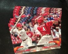 2018 Topps Update US28 Blandino & Dixon 10 count Rookie Combo card lot Reds