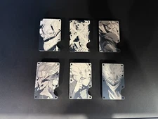 Dan da Dan Custom Engraved RFID EDC Slim Metal Aluminum Wallet