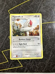 Pokemon Platinum Edition Uncommon Card - Vigoroth 64/127 D1