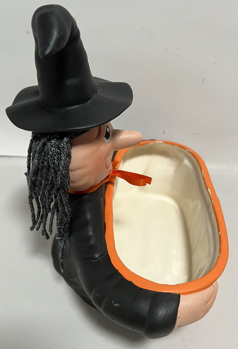 Kimple Mold Co. Vintage Hobbyist Halloween Ceramic Flowing Hair Witch