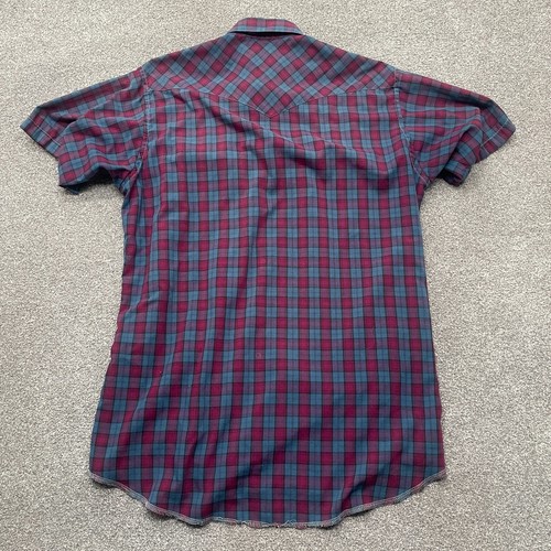 VINTAGE Wrangler Shirt Extra Large Multicolor Cowboy Cut X Long Tail Western - Picture 5 of 8